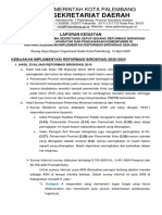 Laporan Hasil Diskusi Online RBKUNWAS Tentang Kebijakan Implementasi RB 2020-2024