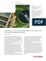 How To Determine PFAS in Soil and Sewage Sludge