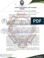 ORDENANZA Nº 004-2022-MPH.pdf sobre el fraccionamiento de las multas