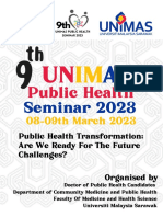 9th UNIMAS PHS Booklet