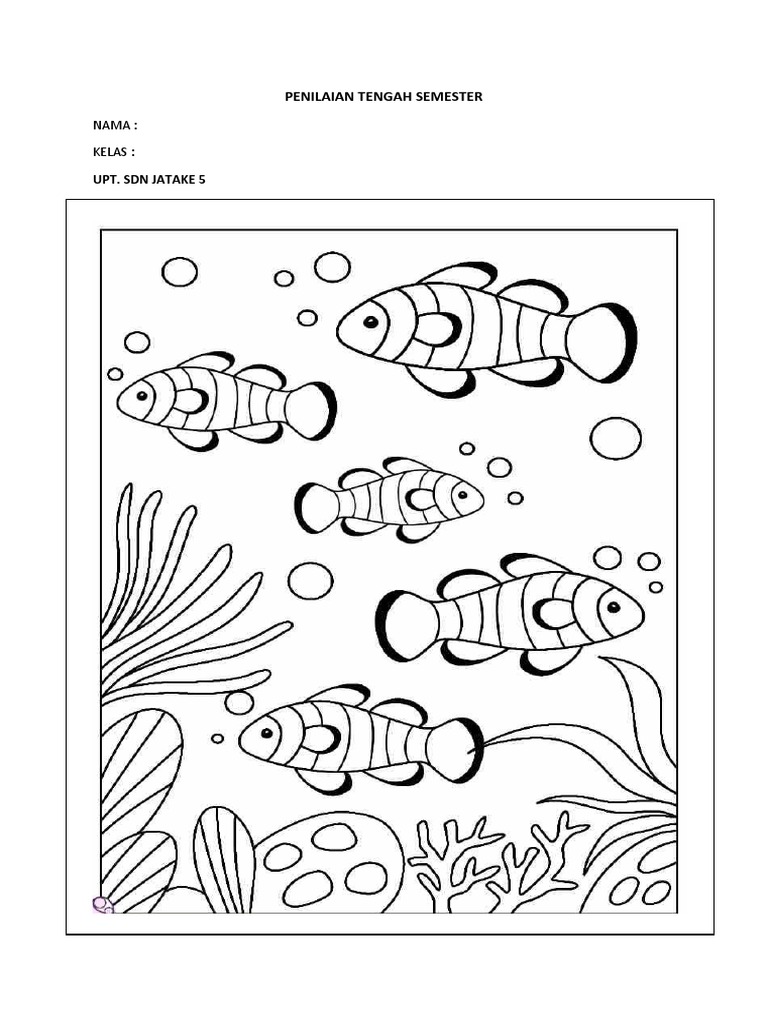 MEWARNAI KELAS 1 | PDF