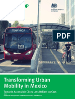 Transforming Urban Mobility in Mexico1