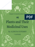 Plants and Their Medicinal Uses