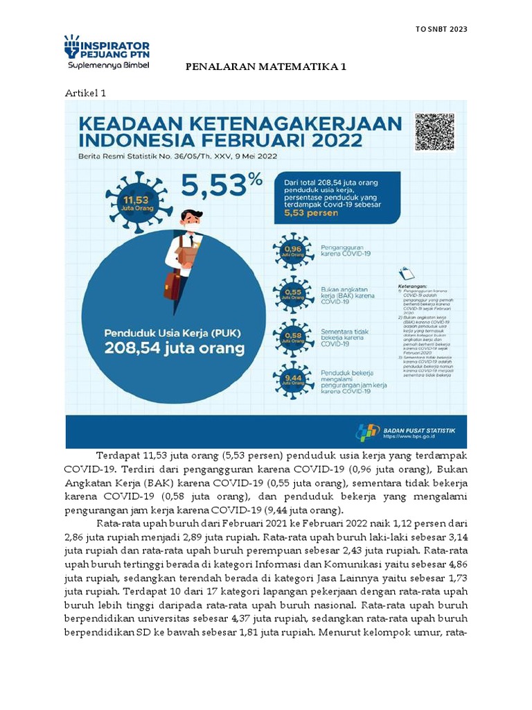 Penalaran Matematika 1 Pdf