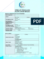 Formulir Calon Lokasi Masjid 2023