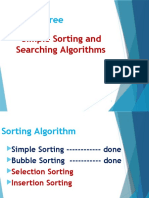 Additional Example of Selection and Insertion Sort