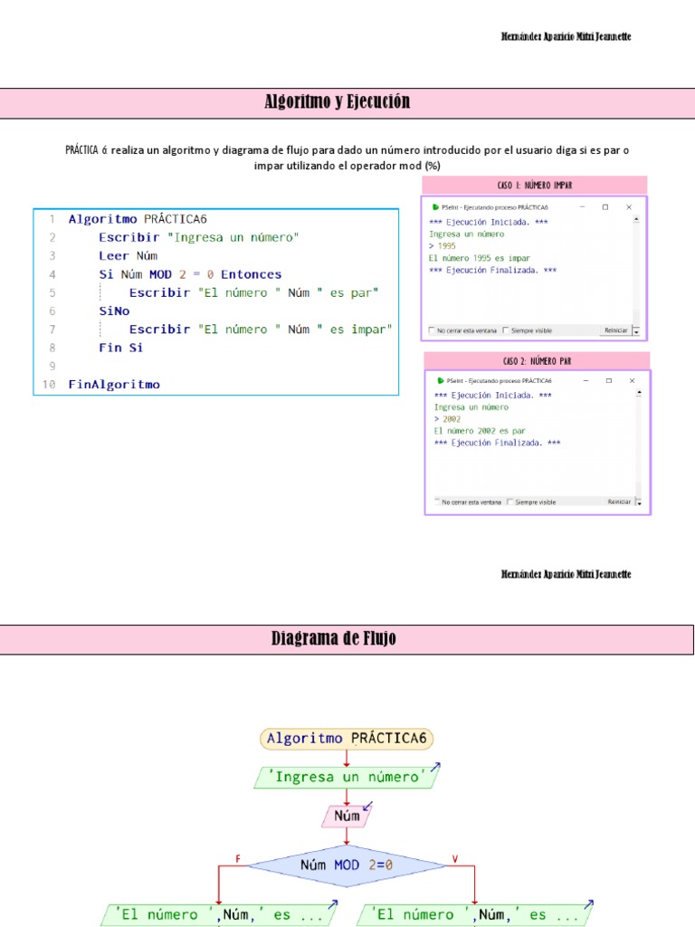 Diagrama de Flujo: Par o Impar | PDF