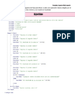 Operaciones Básicas - Diagrama