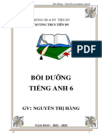 Bồi Dưỡng Tiếng Anh 6: GV Nguyễn Thị Hằng