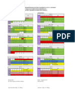 Kalender Akademik Prodi Pendidikan Ners Tahap Akademik Sem 1,2