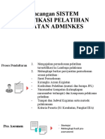 Rancangan SISTEM SERTIFIKASI PELATIHAN JABATAN ADMINKES