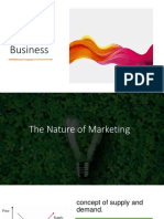 BUSINESS As and A LEVEL The Nature Marketing, Market Research and Marketing Mix Product