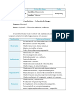 Evaluacion de Riesgos Empresa Mueblesol