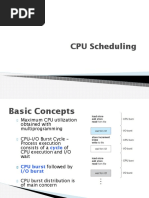 OS Ch#5 CPU Scheduling