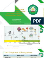 Kuliah 02 - Karakteristik Mikroskopis Mikroorganisme Dan Pertumbuhan Mikroorganism - 2021