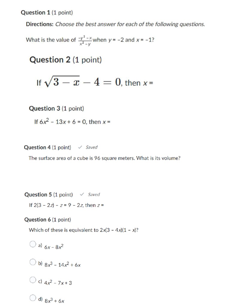 TSIA2 - Practice Test - 5 - 23 May 23 | PDF