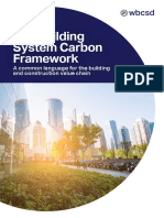 Building System Carbon Framework