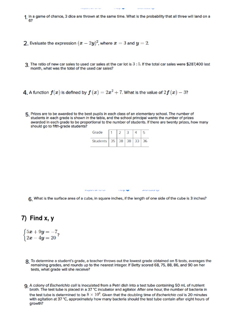 TSIA2 - Practice Test - 3 - 18 May 23 | PDF