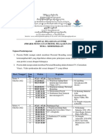 Jadwal P5 Tema 2 - GHB