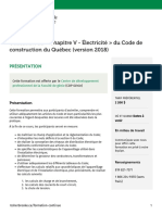 UdeS-Formation-716-Utilisation Du Chapitre V - Electricite Du Code de Construction Du Quebec Version 2018