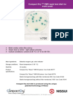 CompactDryTM YMR Rapid Test Dish For Mold Yeast