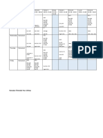 Ramadan Timetable Boys