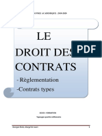 Droit Des Contrats