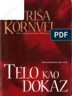 Telo Kao Dokaz - Patricia Cornwell