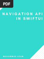 Navigation API in SwiftUI