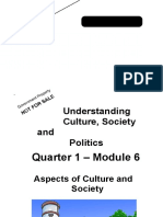 Ucsp q1 Mod6 Aspectofculture v2