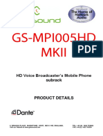 GSM - rdis-GS-MPI005HD MKII Manual v2