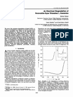 1990 - DC Electrical Degradation of Perovskite-Type Titanates