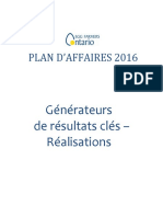 2016 Business Plan KRA Achievements - FR-CA - 0 - 0