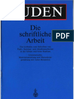 DUDEN - Die Schriftliche Arbeit