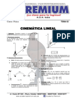 Tema 02 de Fisica - Cinematica I