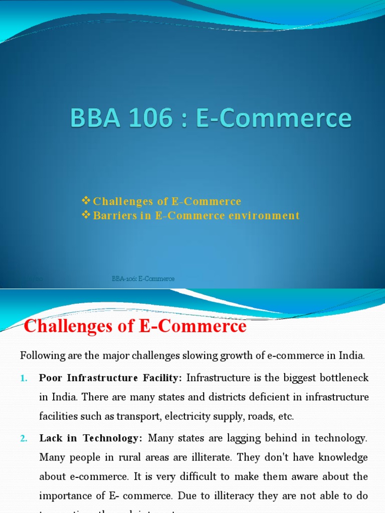 Challenges & Barriers of PDF