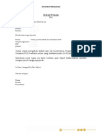 Template Surat Tugas