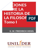 Hegel, G. W. Friedrich - Lecciones sobre la historia de la filosofía I