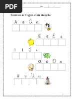 Apostila Alfabetização 2014