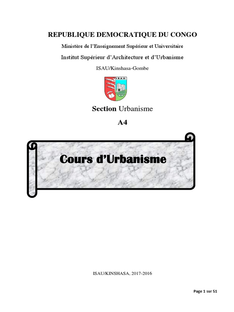 Cahier De Roulement Primaire Page De Garde A4 Urbanisme - Copie | PDF | Zone | Urbanisme