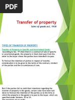 Transfer of Property