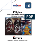 Filipino-10 WEEK5 q1 Mod5 Maikling-Kuwento