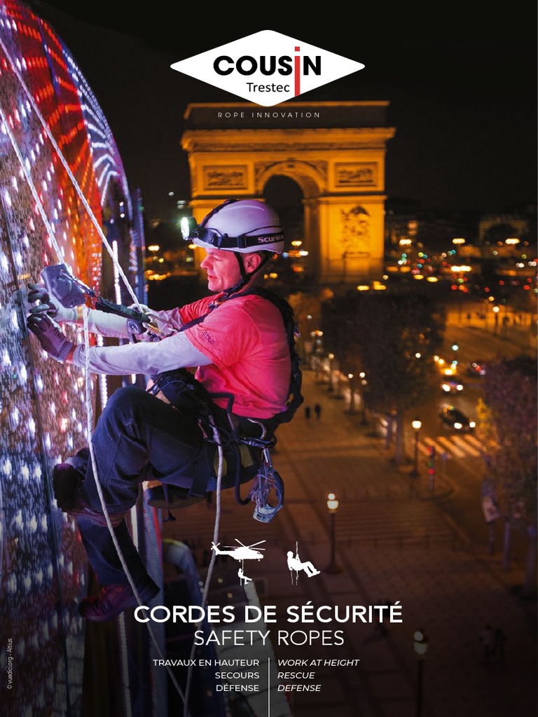 Catalogue Cordes Sécurité-Safety Ropes | PDF | Matériaux