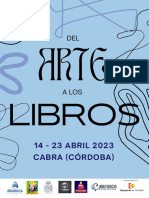 Cartel Impreso Arte y Libros-1