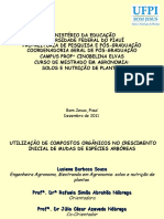 Apresentação Do Projeto de Dissertação