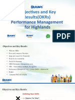 Objectives and Key Results (OKRs) Training