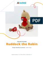 Bird Ruddock The Robin Amigurumi