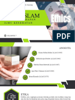 KEL 7 - Etika Islam Dalam Penerapan Ilmu Kesehatan - AIK 3 Kesmas 4A