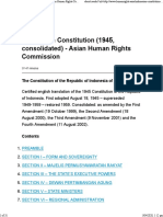 1945 00 Undang Undang Dasar Negara RI - English - Asian Human Rights Commission