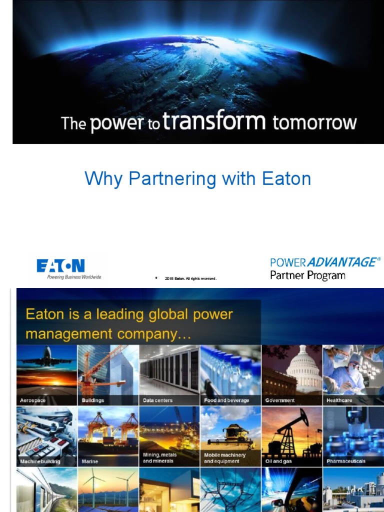 Partnering with Eaton for Power Solutions | PDF | Cloud Computing ...